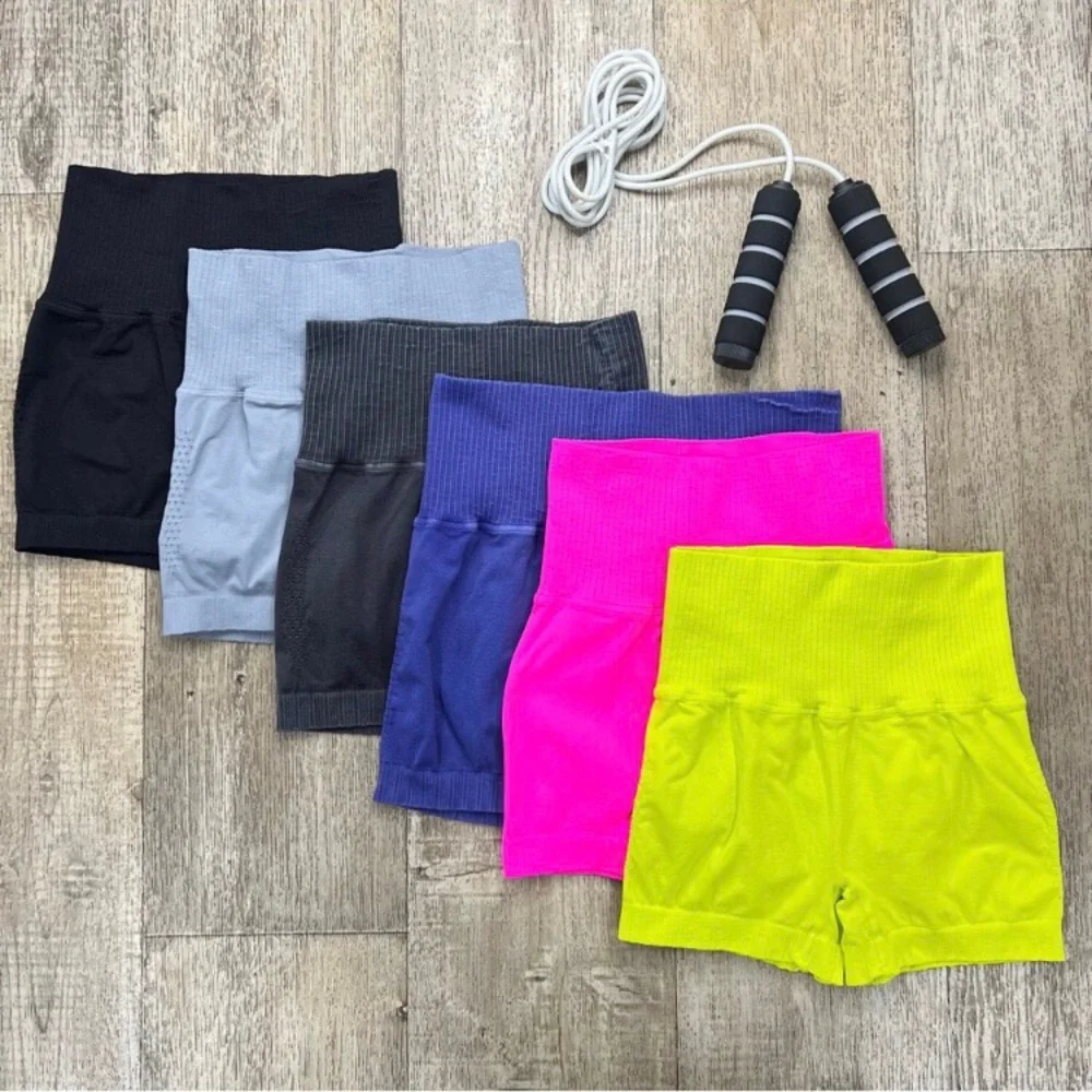 FREE PEOPLE Good Karma Running Shorts - Picture 12 of 15